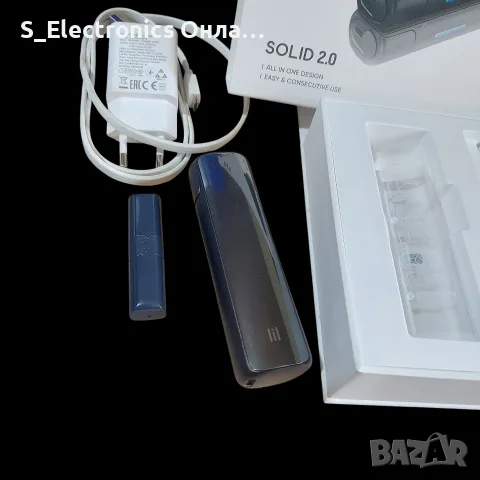 Iqos Lil Solid 2.0 сив комплект, снимка 2 - Електронни цигари - 55614827
