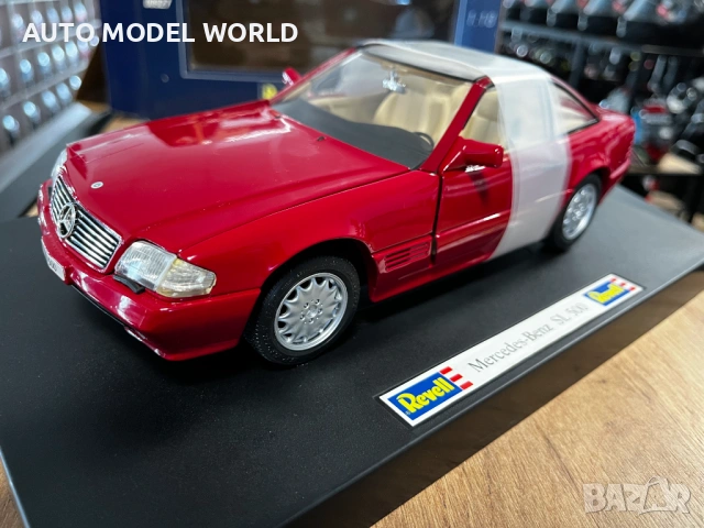 REVELL метален колекционерски модел количка MERCEDES-BENZ SL500 1994г. 88.01 лв. / 45 €
