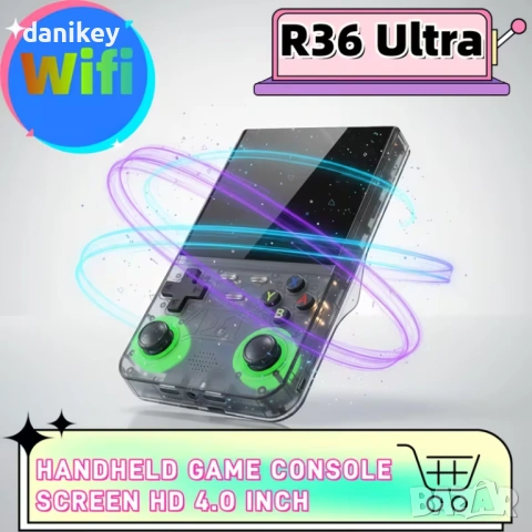 НОВА Ретро Конзола R36 Ultra (R36S WiFi) хиляди Игри / RGB, снимка 7 - Други игри и конзоли - 54687779