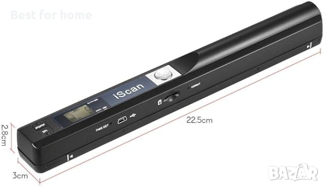  iScan Magic Wand преносим скенер за документи USB мобилен скенер , снимка 2 - Друга електроника - 54376883