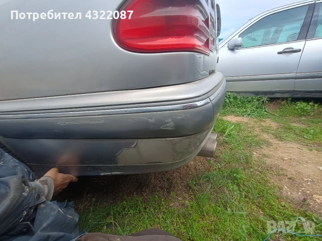 Задна броня за Mercedes-Benz E 320 FACELIFT  w210 2000г, снимка 2 - Части - 54229177