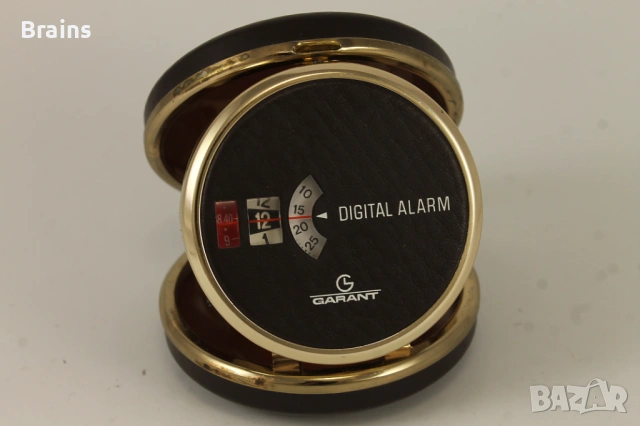 Рядък GARANT Digital Alarm Туристически Будилник, снимка 2 - Антикварни и старинни предмети - 54788485