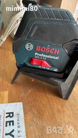 Лазер Bosch професионален , снимка 2 - Измервателни инструменти - 55134778