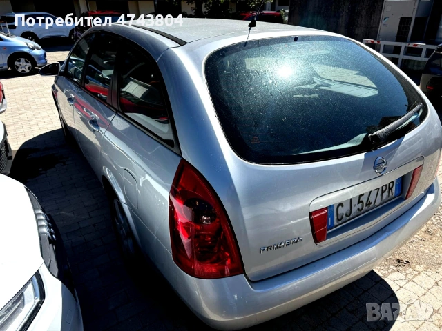 Nissan Premiera 1.8i бензин-газов инженцион-2004г. реални 221600км, Euro4, Очакван внос Италия , снимка 4 - Автомобили и джипове - 54665051