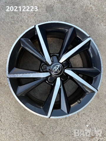 1 брой алуминиева джанта за Toyota Auris 17, снимка 6 - Гуми и джанти - 54251522