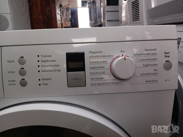 Сушилня с термопомпа Бош Bosch Serie 6 A++ 8кг 2 години гаранция!, снимка 11 - Сушилни - 54177570