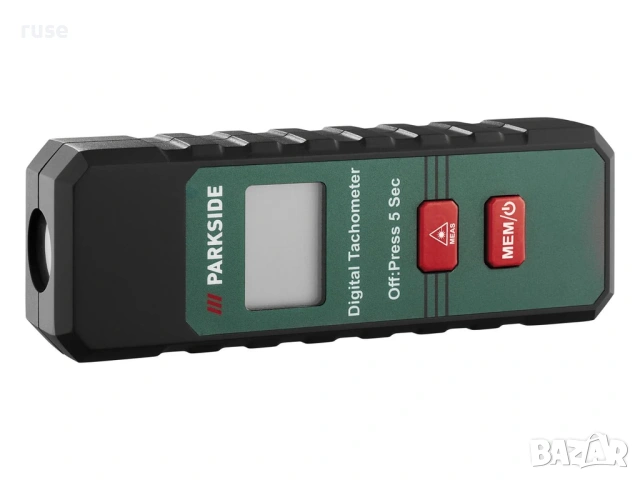 НОВИ! Дигитален тахометър Parkside безконтактно измерване на скорост, снимка 3 - Други инструменти - 54145096
