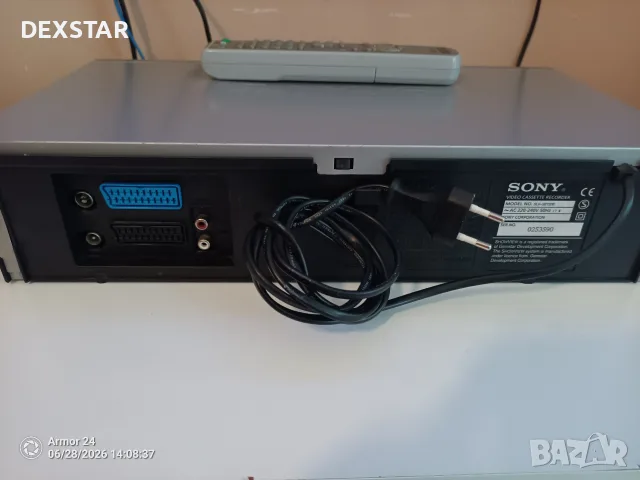 Видео vhs Sony hifi stereo , снимка 8 - Плейъри, домашно кино, прожектори - 55542034