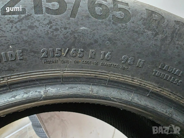 2бр летни гуми 215/65/16 CONTINENTAL L06034 , снимка 4 - Гуми и джанти - 54994105