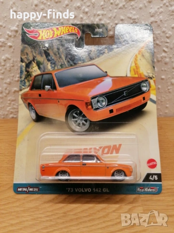 Hot Wheels Premium – ’73 Volvo 142 GL Car Culture