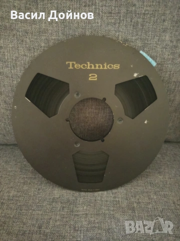 Магнетофонна ролка с лента Technics RT-10B218, снимка 2 - Други - 54987631