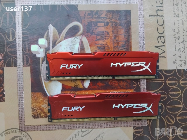 Kingston Fury HyperX 2 x 8GB DDR3