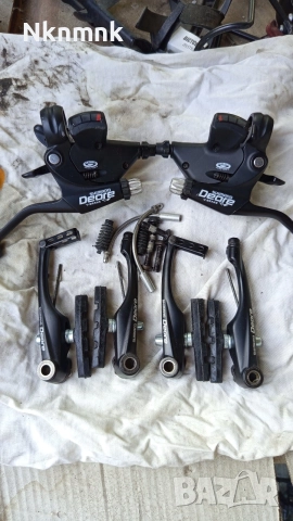 Скорости и спирачки Shimano Deore 