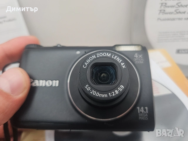 дигитален фотоапарат камера Canon Powershot A2200 14mp , снимка 11 - Фотоапарати - 55252411