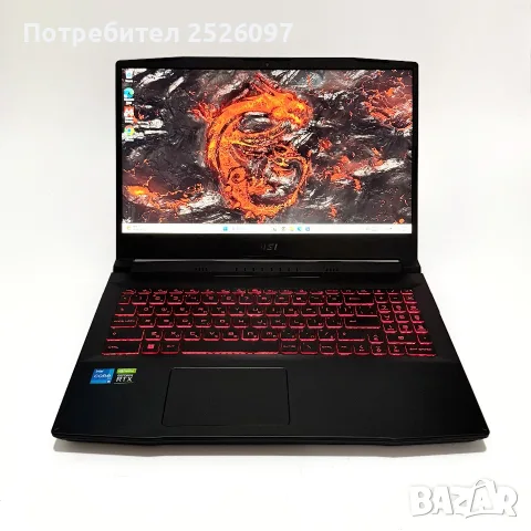 MSI Katana GF66/144Hz/i5-11400H/RTX 3060 6GB/16GB/512GB