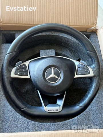 Mercedes W205 AMG Волан комплект с Air Bag Като Нов !!!