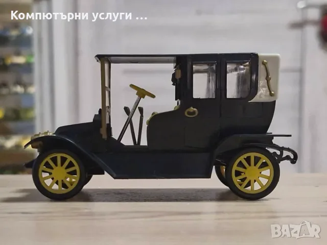 Praga Charon Faeton 1907 - мащаб 1:36 пластмасов модел на IGRA Чехословакия 80-те години на XX век, снимка 2 - Колекции - 55568094