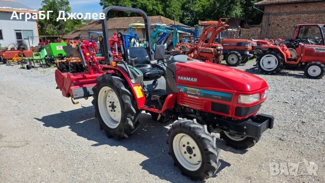 Японски трактор Yanmar AF224S с фреза, 4x4, 24 к.с., АграБГ Джолев, снимка 7 - Селскостопанска техника - 54853296