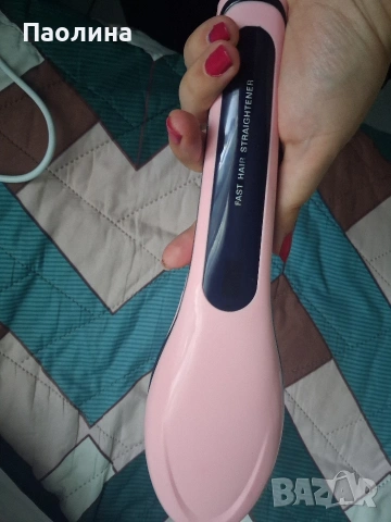 нова четка за изправяне на коса , снимка 3 - Преси за коса - 54103587