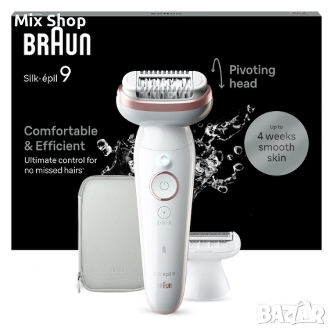 Нов Епилатор Braun Silk·épil 9, Трайно гладка кожа