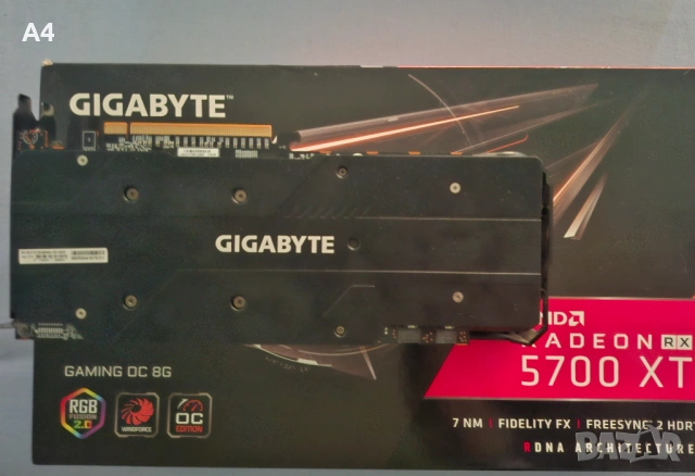 Видеокарта AMD Radeon RX 5700 XT, снимка 4 - Видеокарти - 54391599