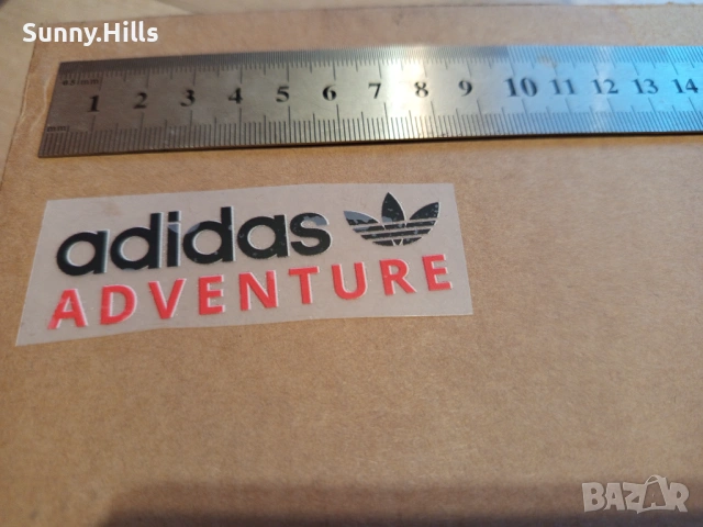 Стикер за дрехи стикери Адидас Adidas щампа 