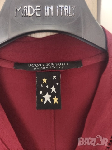 Maison Scotch рокля цвят бордо М размер , снимка 3 - Рокли - 54627077