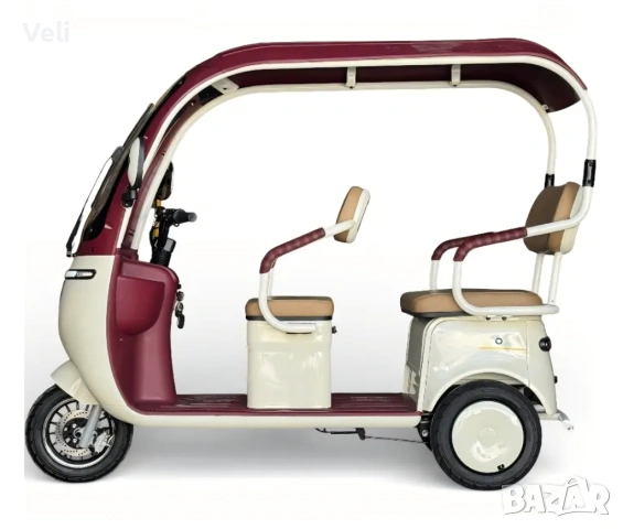 Електрическа триколка с покрив 3000W 72V , снимка 6 - Мотоциклети и мототехника - 54664421