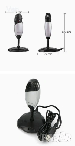 Камера и микрофон с Usb за компютър / лаптоп, снимка 6 - Други - 55160780
