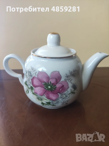 Порцеланов чайник СССР, снимка 8 - Аксесоари за кухня - 55108098