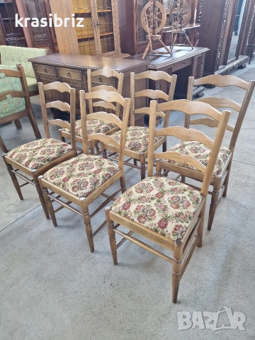 Масивни Столове-6бр-внос от Германия!ОБЯВЕНАТА ЦЕНА Е ЗА БРОЙ!