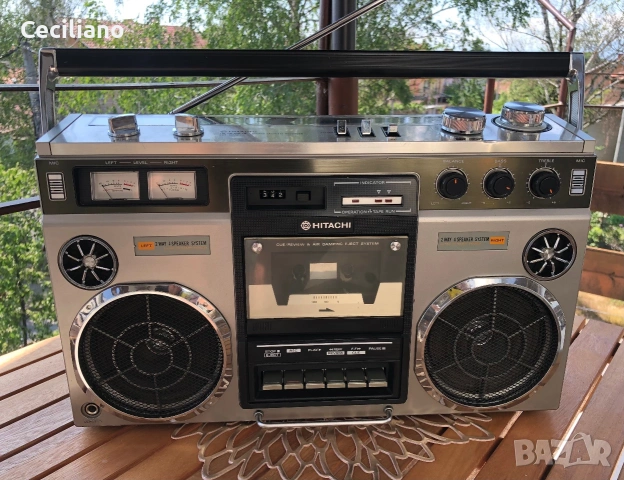 Радиокасетофон HITACHI TRK-8155E, снимка 12 - Радиокасетофони, транзистори - 54997712