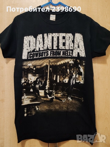 Тениски на Slipknot, Metallica и Pantera, снимка 6 - Тениски - 54494098