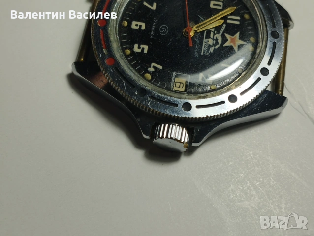 Восток мъжки часовник Командирские, снимка 2 - Мъжки - 54386357