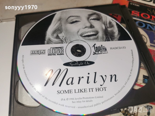 MARILYN MONROE 2CD ВНОС GERMANY 1006260903H2E6R, снимка 14 - CD дискове - 54843051