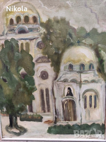 Автентична маслена картина – Марчо Димитров 