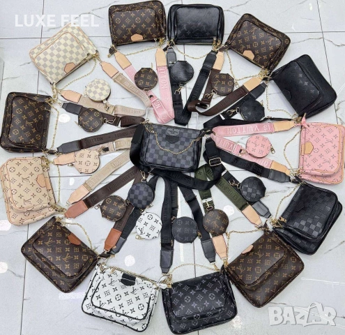 Louis VUITTON 🤍Дамски Чанти , снимка 13 - Чанти - 54509358