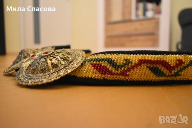 Мънистен колан за народна носия
