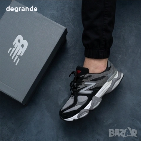 Маратонки 👟 New Balance 9060 Black/Castlerock, снимка 5 - Маратонки - 54756231