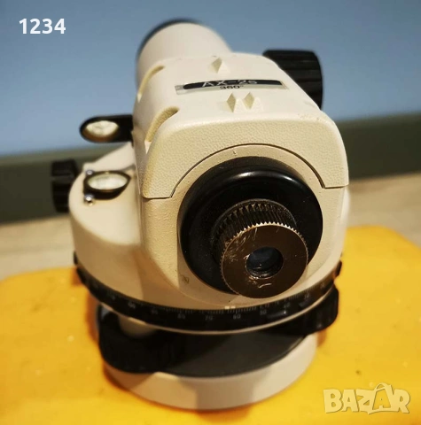 Японски оптичен автоматичен нивелир NIKON AZ-1 калиброван 20x, снимка 3 - Други инструменти - 55149697