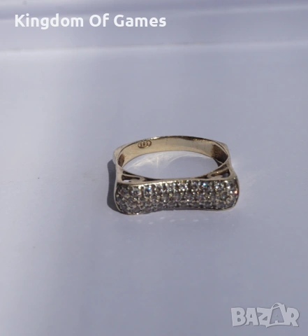 Златен Пръстен 2.4гр 14к, снимка 3 - Пръстени - 54313238