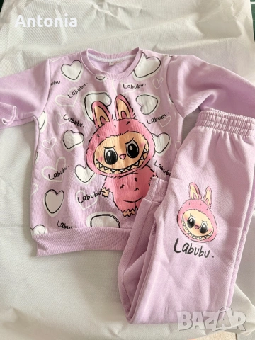 Комплект за момиче, 7-8г, Labubu