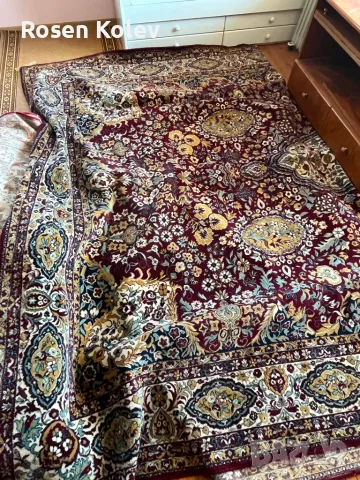 Персийски килим 380 х 290 см, снимка 2 - Килими - 55672384
