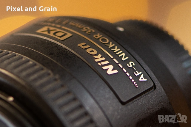 Nikon AF-S 35mm f/1.8G DX обектив Никон, снимка 4 - Обективи и филтри - 54635602