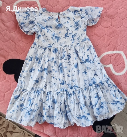 Детски летни рокли за момиченце 122-134-140н