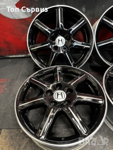 Оригинални алуминиеви джанти за Хонда (Honda), 17 цола, 5х114.3, снимка 6 - Гуми и джанти - 55512038