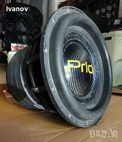 Pride Tv3 12 нискочестотен басов 12-инчов говорител #car audio #spl 