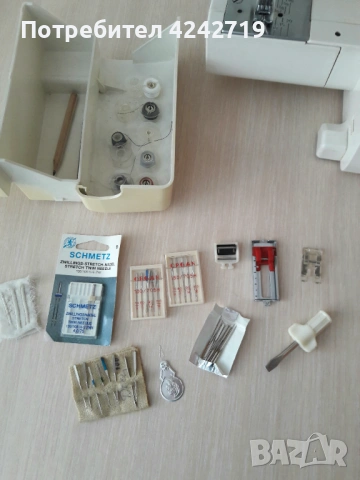 Шевна машина PFAFF Hobby, използвана, снимка 4 - Шевни машини - 54895073