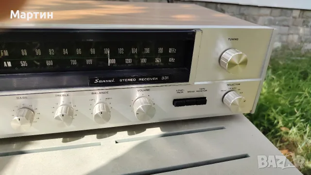 Vintage Ресийвър Sansui 331 – Перфектно състояние / ТОП"., снимка 18 - Ресийвъри, усилватели, смесителни пултове - 55052787
