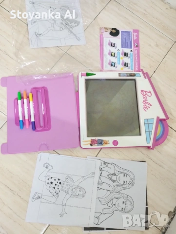Светеща дъска за рисуване Premium Glow Pad Barbie